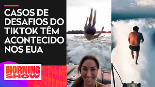 Desafio do TikTok: 4 pessoas morreram ao saltar de barco em movimento