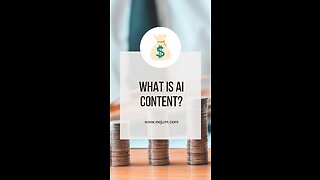 What is ai content?