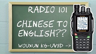 How to Reset the Wouxun KG-UV8D Language to English | Radio 101