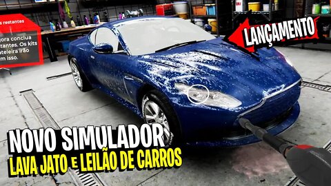 NOVO SIMULADOR CAR DETAILING SIMULATOR COMPREI UM LAVA JATO