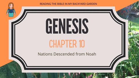 Genesis Chapter 10 | NRSV Bible - Read Aloud