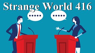 Strange World 416 - Debate the Flat Earth with Karen B and Mark Sargent - Flat Earth