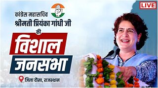 LIVE : Priyanka Gandhi addresses Public rally in Dausa Rajasthan