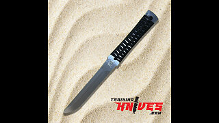 KEK Aluminum Black Paracrod Military Tanto Trainer T2