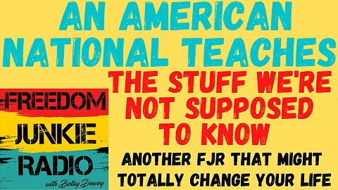 An American National teaches the STUFF WE'RE NOT SUPPOSED TO KNOW