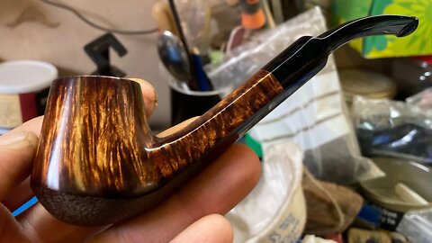 LCS Briars pipe 636 a Bo Nordh inspired bent volcano