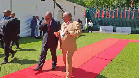 Watch: Former President Jacob Zuma arriving for the opening of the KwaZulu-Natal legislature