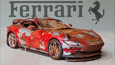 Reviving and Customizing an Abandoned Ferrari Roma SuperCar - Restoration Journey