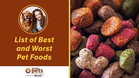 Best and worst pet foods