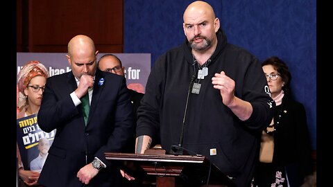 Fetterman Blasts Biden Over Lack Of Support For Israel ‘I Don’t Agree With The President