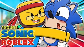 NOVOS 8 JOGOS do SONIC RUINS e LEGAIS no ROBLOX 😵