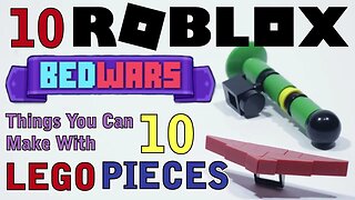 10 Roblox Bedwars things you can make with 10 Lego pieces