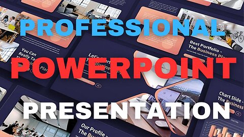 Tips on how to create a PROFESSIONAL Powerpoint Presentation (Powerpoint Guide in Description!)
