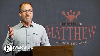 Brent Smith: The Baptism of Jesus | Matthew 3:13-17