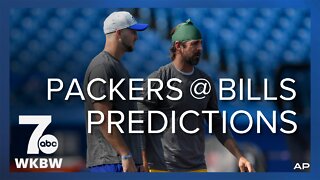 WKBW sports staff predicts Green Bay Packers @ Buffalo Bills