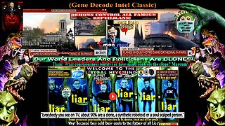 Notre Dame, Jesus Clone | Anti-Christ | Clones & VRIL | Timelines | (Cloning links in description)