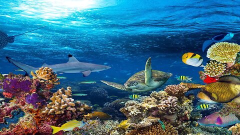 The Colors of the Ocean HD The Best 4K Sea Animals for Relaxation #wildanimals #ocean #oceanlife