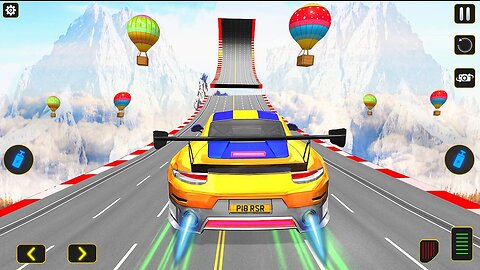 GT Car Mega Ramp Racing Simulator - Sports Car Impossible Stunts 3D - Android GamePlay