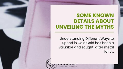 Some Known Details About Unveiling the Myths and Misconceptions about Investing in Gold