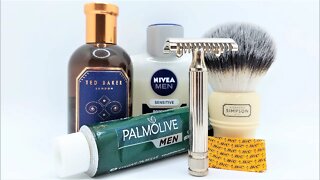 Cannot be ignored shave 2022, SPECIAL ALUM TREATMENT (Funny), Fatip OC, Palmolive Cream.