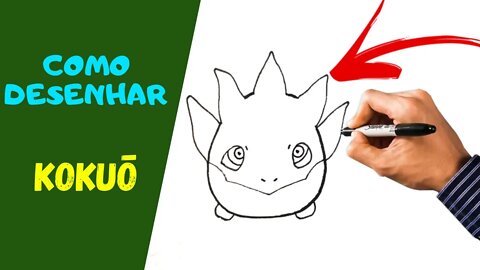 COMO DESENHAR KOKUO CHIBI | NARUTO