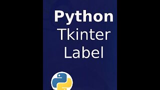 Python labels | Python Tkinter Labels