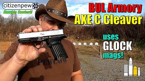 Bul Armory AXE C Cleaver 9mm Pistol - First Shots