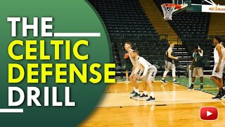 Inside Basketball Practice with Coach Scott Nagy - The Celtic Defense Drill
