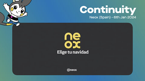 Neox (Spain) - Continuity & Ad Breaks (6th January 2024)