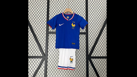 👉🏻⚽️2024 France Home Kid Kits