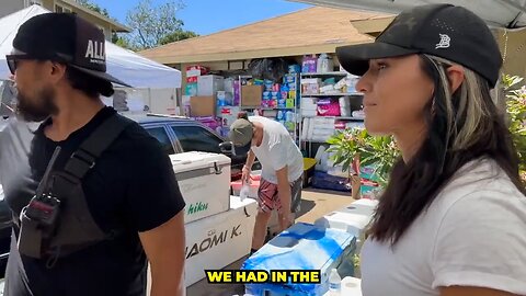 Tulsi Gabbard On the ground with grassroots first responders (non-govt)