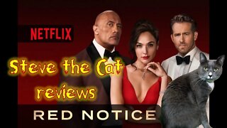 [Red Notice]: Steve the Cat Reviews Netflix's New Film Red Notice