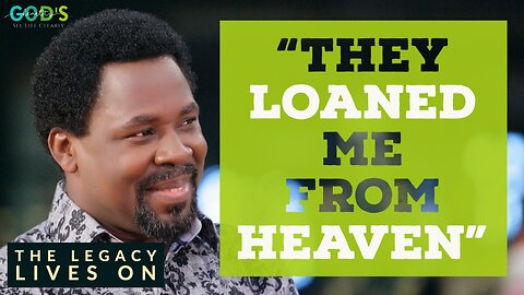 Prophet TB Joshua: Loaned From HEAVEN! ¦ The Legacy Lives On (Archive from January 2022)