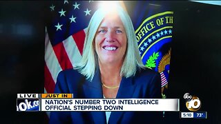 Nation's number two intel official stepping down