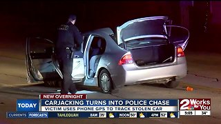 Carjacking turns into police chase