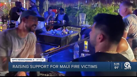 West Palm Beach record store owner helping Maui fire victims