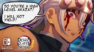 High Level Akaza and NEW DLC | Demon Slayer Switch Online Gameplay