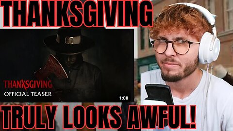 Thanksgiving Horror Slasher Teaser Reaction