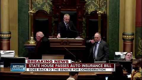 Michigan State House passes auto insurance bill; goes back to Senate