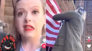 Woke College Administrator SNATCHED Down Conservative Student's Flags While Allowing Trans Flags