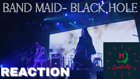 Band Maid Black Hole Live REACTION!! Bleeding Edge Reactions Black Hole Band Maid!!!