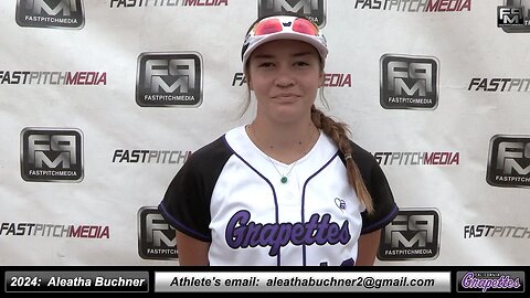 2024 Aleatha Buchner 4.2 GPA - Athletic Lefty Slapper & Outfielder Softball Skills Recruiting Video