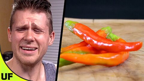 Melting my Mouth Off!! | Thai Dragon Pepper Taste Test | Unusual Foods