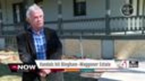 Vandals hit Bingham-Waggoner estate