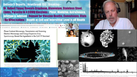 DR. YOUNG REVEALS GRAPHENE, ALUMINIUM, LNP CAPSIDS, PARASITE IN 4 VACCINES