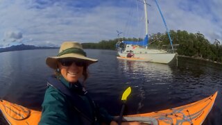 Our 30 FOOT SAILBOAT can fit how many boats? - Free Range Sailing Ep 135