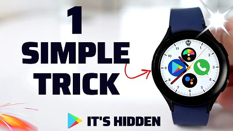 The one simple Fix nobody tells you about! (Galaxy Watch 4/5)