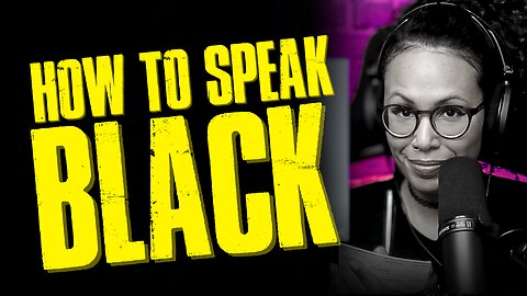 How to speak "Black English"
