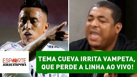 Tema CUEVA IRRITA VAMPETA, que PERDE a LINHA AO VIVO!