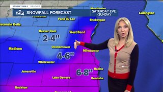 Weekend winter storm expected to bring several inches of snow to SE Wisconsin